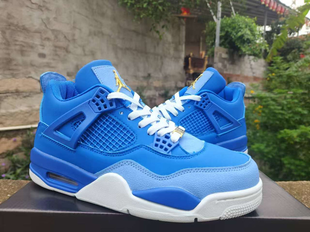 Air Jordan 4 Retro ‘Blue Gold’
