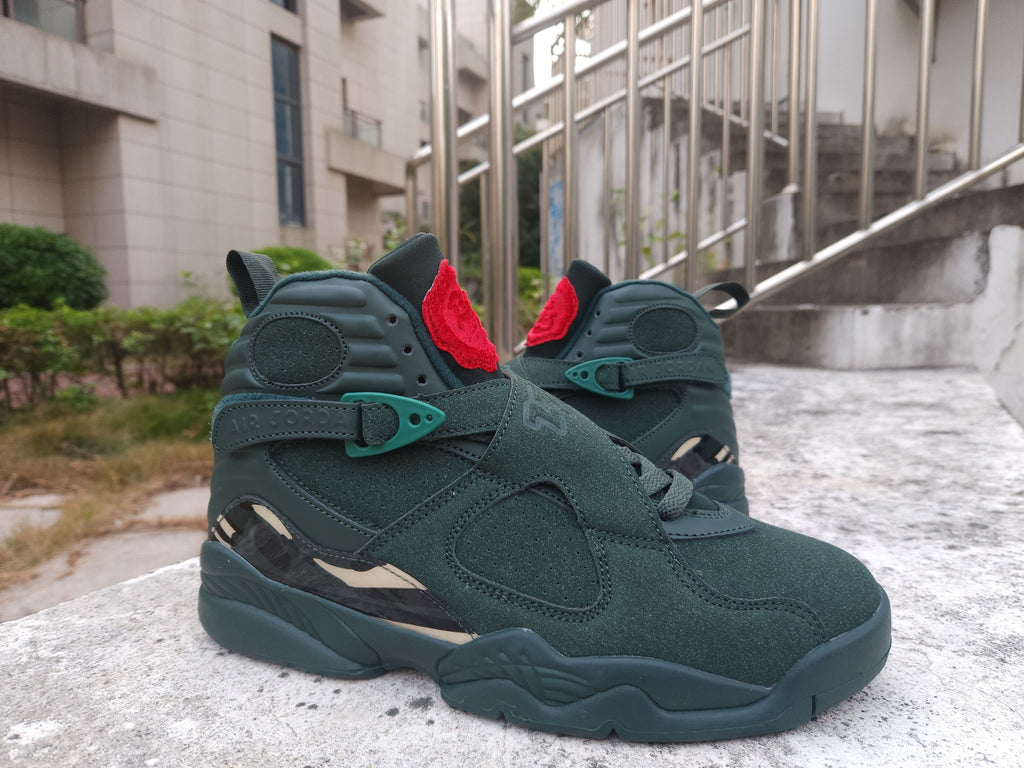 Air Jordan 8 Retro ‘Dark Green Red’