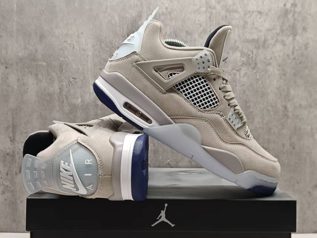 Air Jordan 4 Retro 'Georgetown' Grey PE (2019)