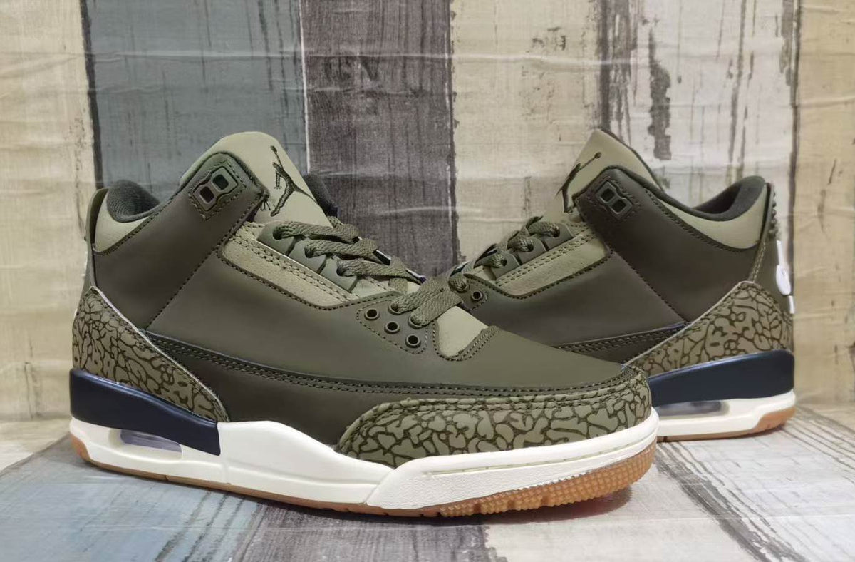 Air Jordan 3 Retro ‘Medium Olive’ – DN3707-202（Man）