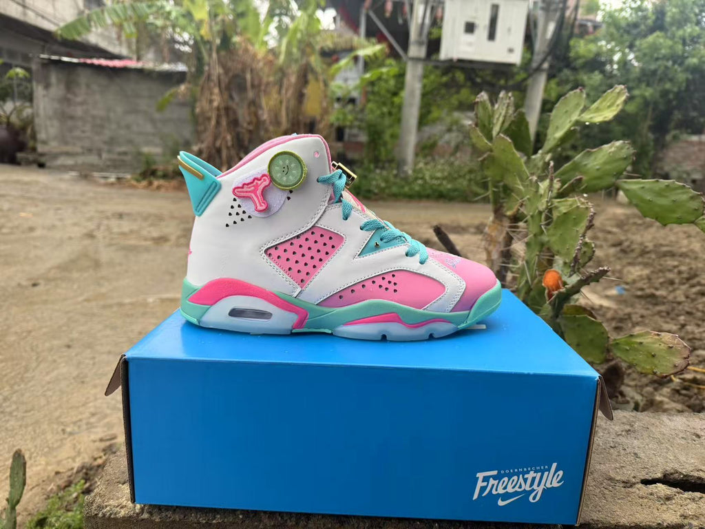 Air Jordan 6 Retro x Awake NY "Playful Pink"