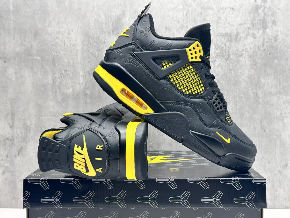 Air Jordan 4 Retro ‘Black Gold Bike Air’