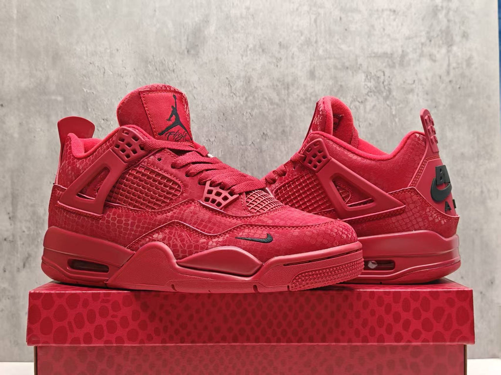 Air Jordan 4 Retro ‘Red Snake Skin’