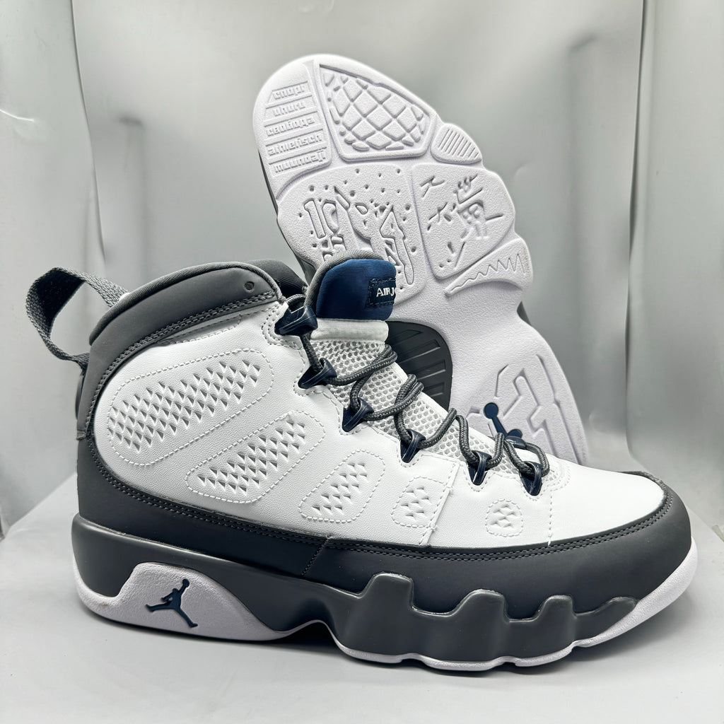 Air Jordan 9 Retro 'White/French Blue/Flint Grey'
