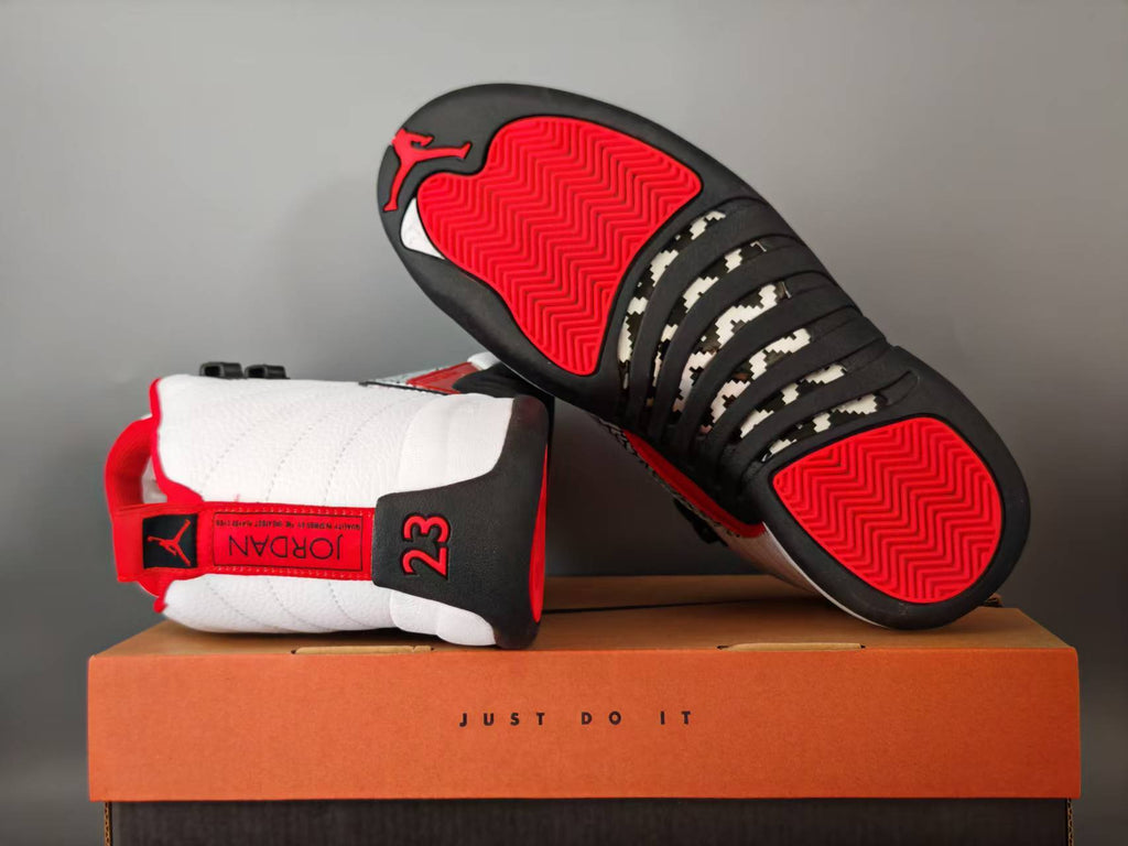 Air Jordan 12 Retro ‘White Red Elephant Print’