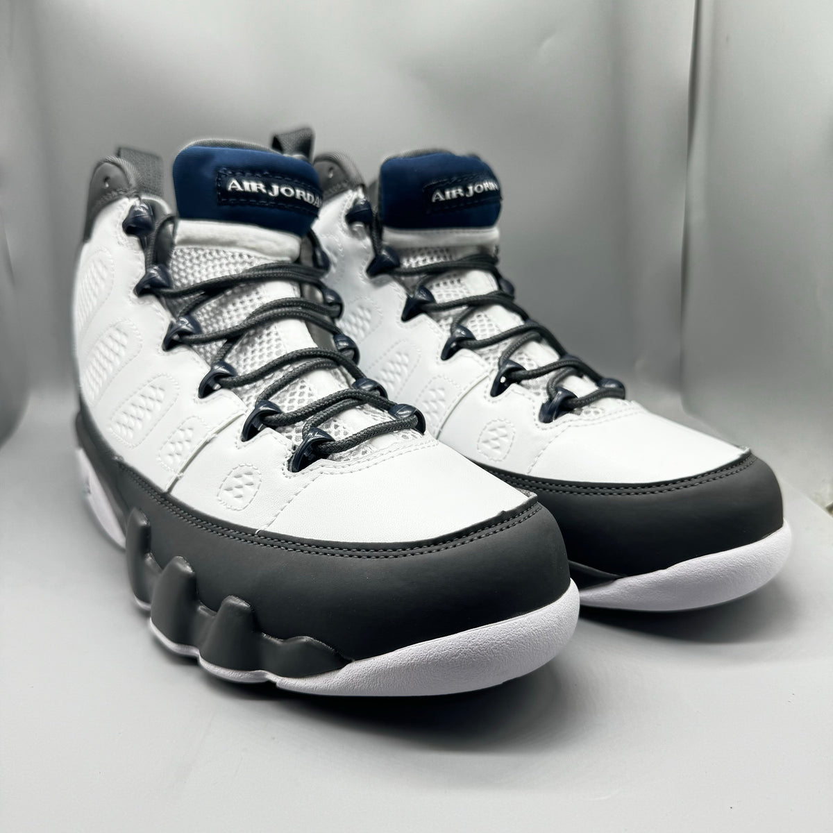 Air Jordan 9 Retro 'White/French Blue/Flint Grey'