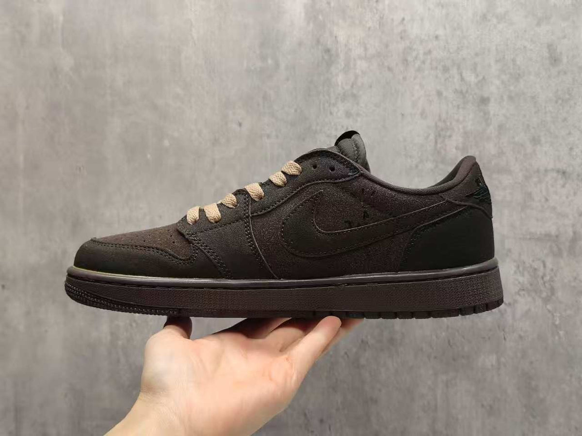 Air Jordan 1 Low "Velvet Brown" Reverse Hook 9.0
