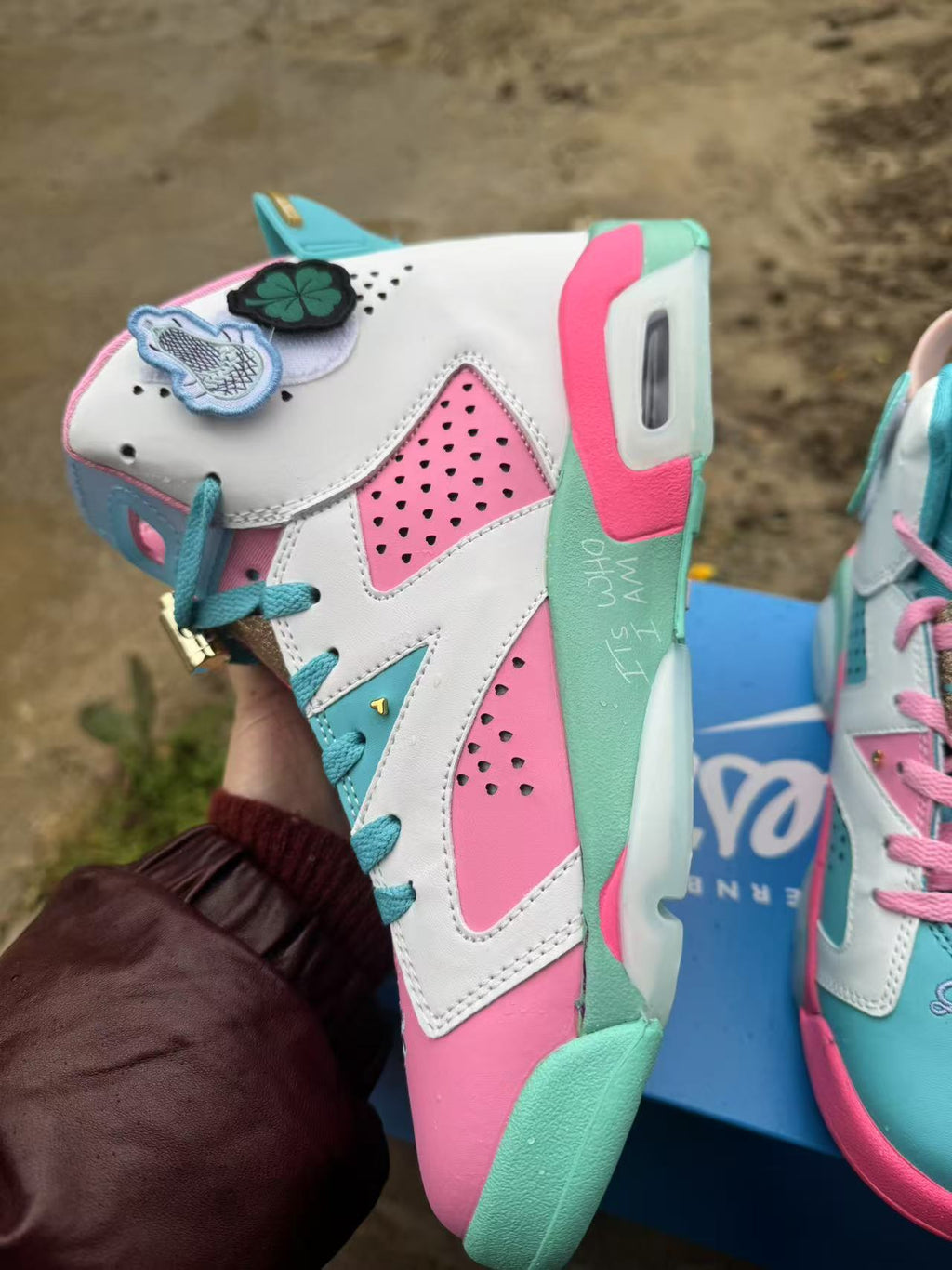 Air Jordan 6 Retro x Awake NY "Playful Pink"