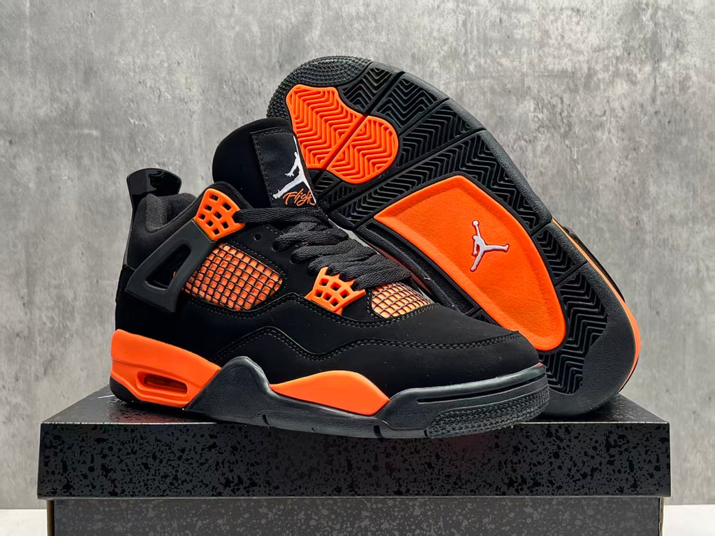 Men's Air Jordan 4 Retro Orange