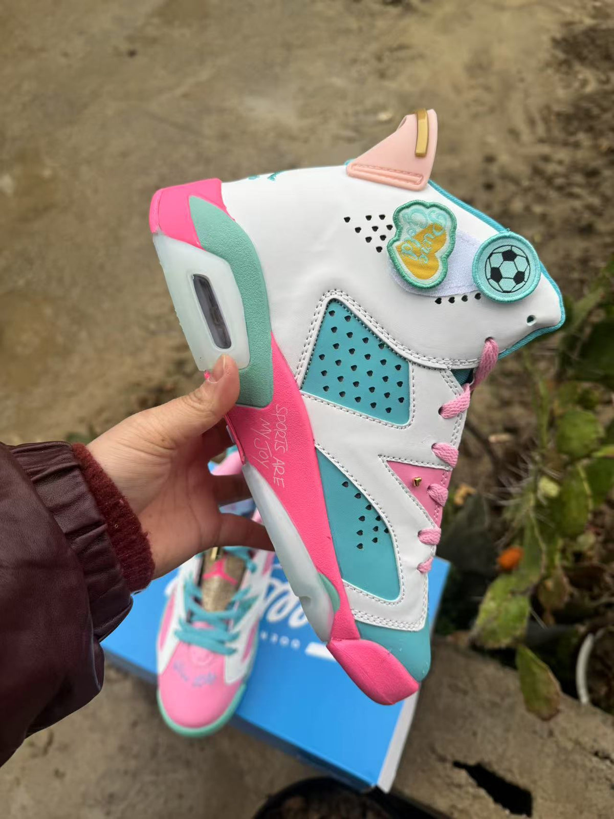 Air Jordan 6 Retro x Awake NY "Playful Pink"