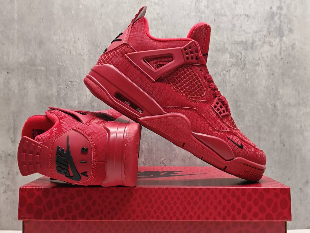 Air Jordan 4 Retro ‘Red Snake Skin’