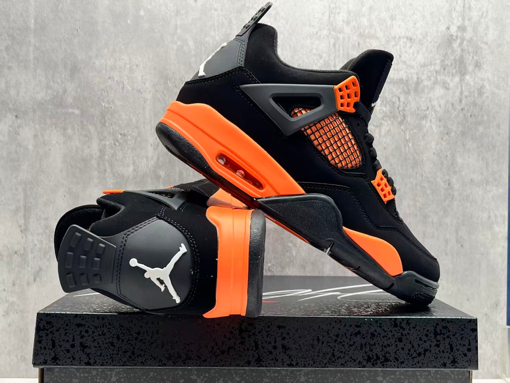Men's Air Jordan 4 Retro Orange