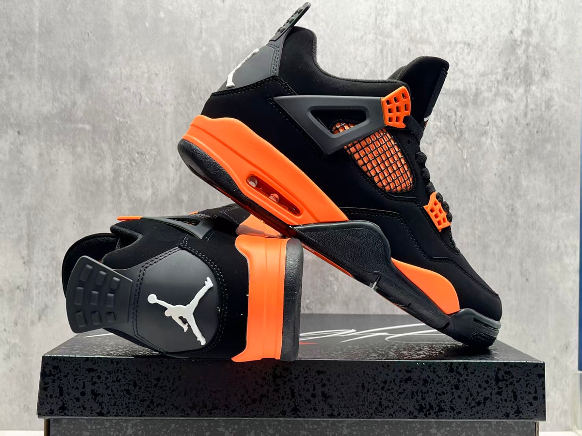 Men's Air Jordan 4 Retro Orange