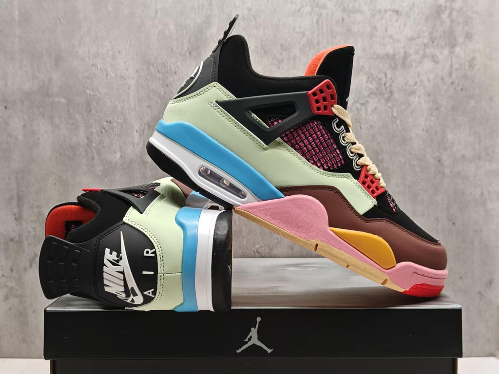 Air Jordan 4 Retro 'Multicolor Patchwork'