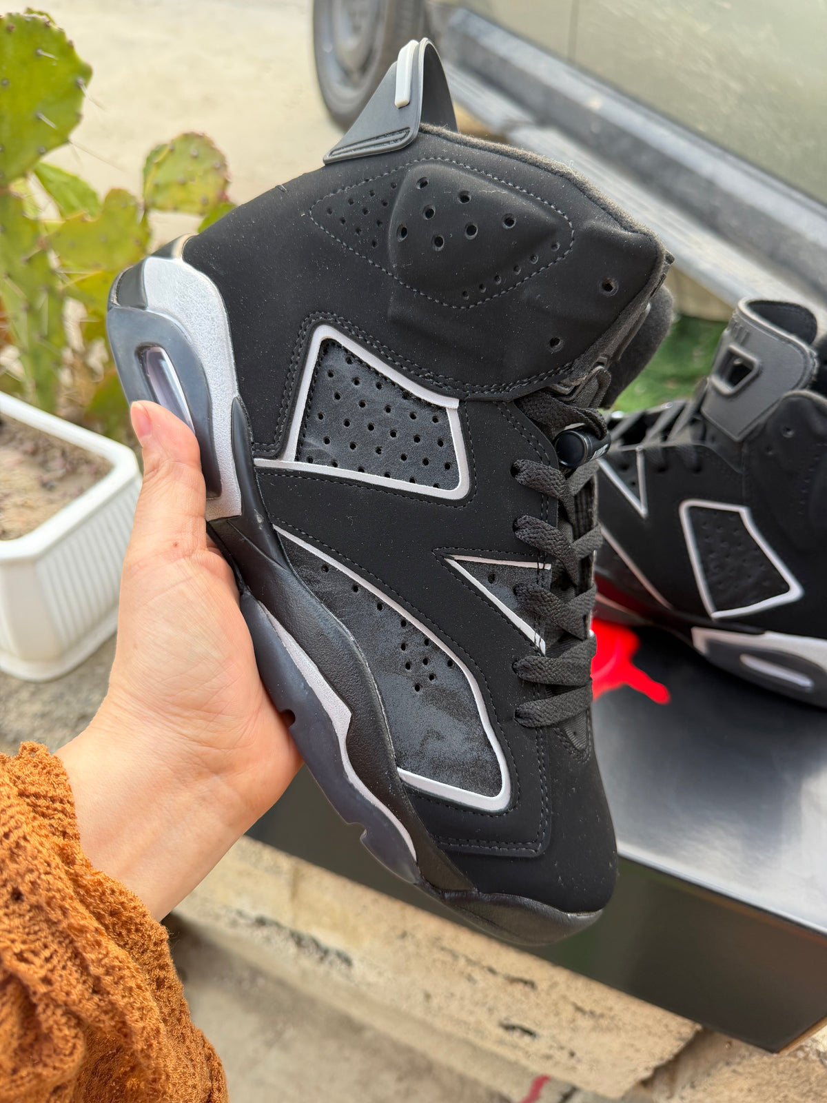 Air Jordan 6 Retro 'Black/Reflect Silver'