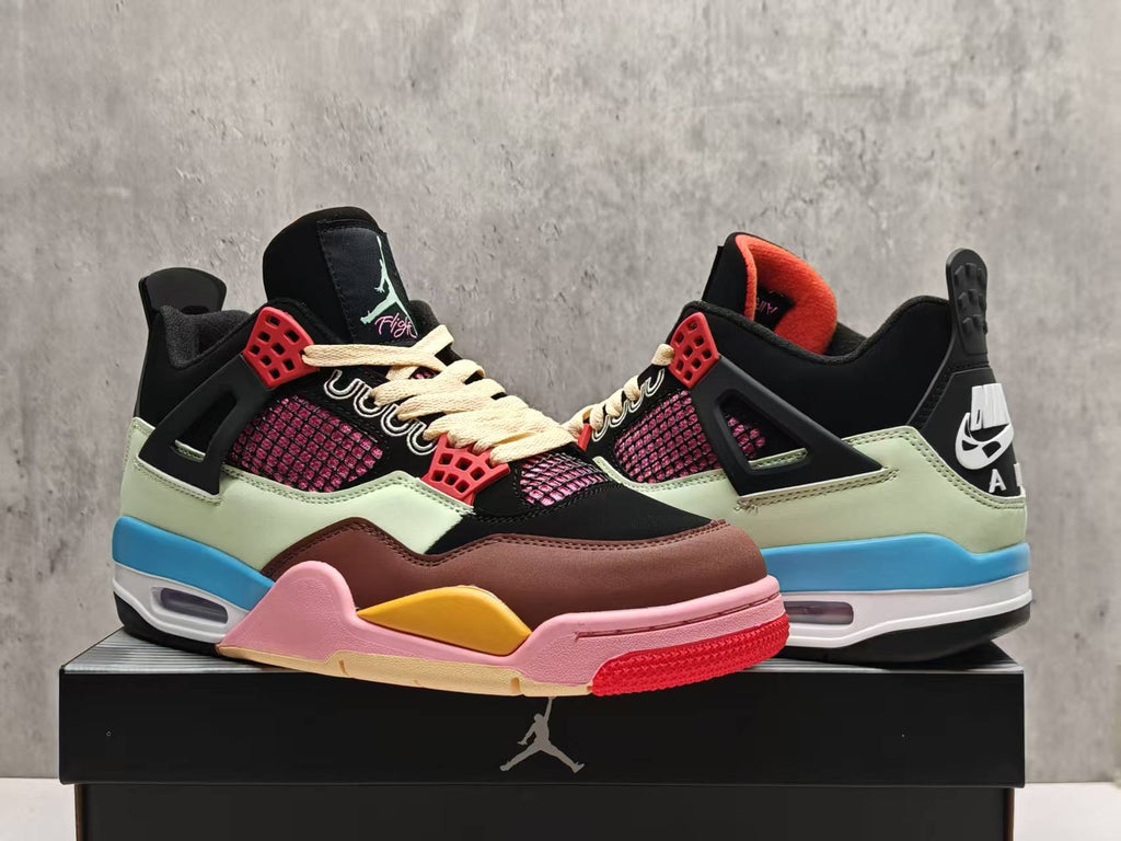 Air Jordan 4 Retro 'Multicolor Patchwork'