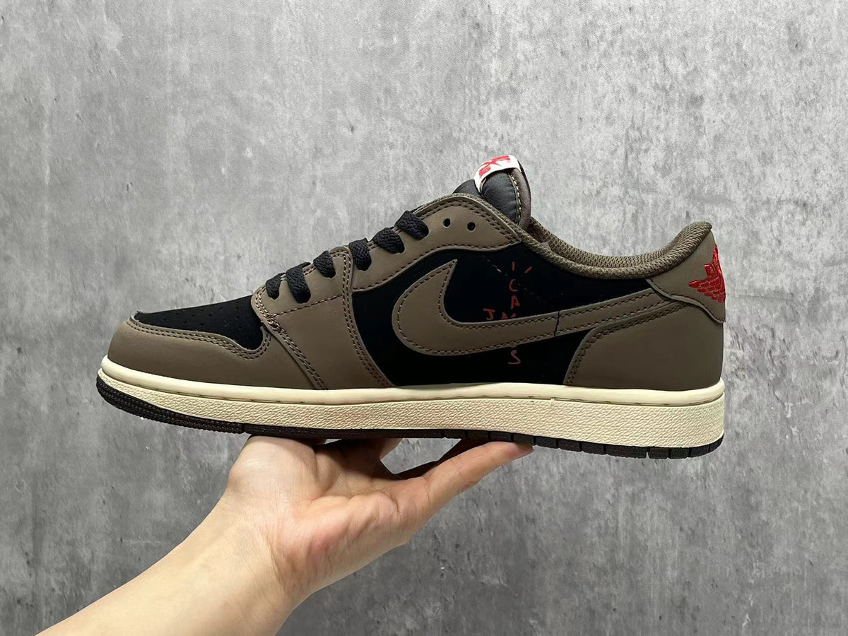 Air Jordan 1 Low "Black-Brown Reverse"