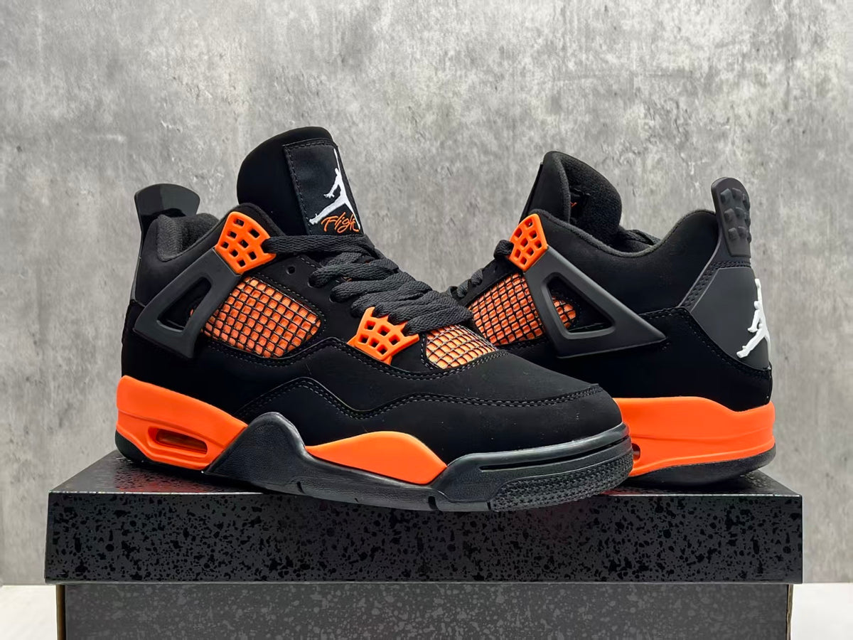 Men's Air Jordan 4 Retro Orange