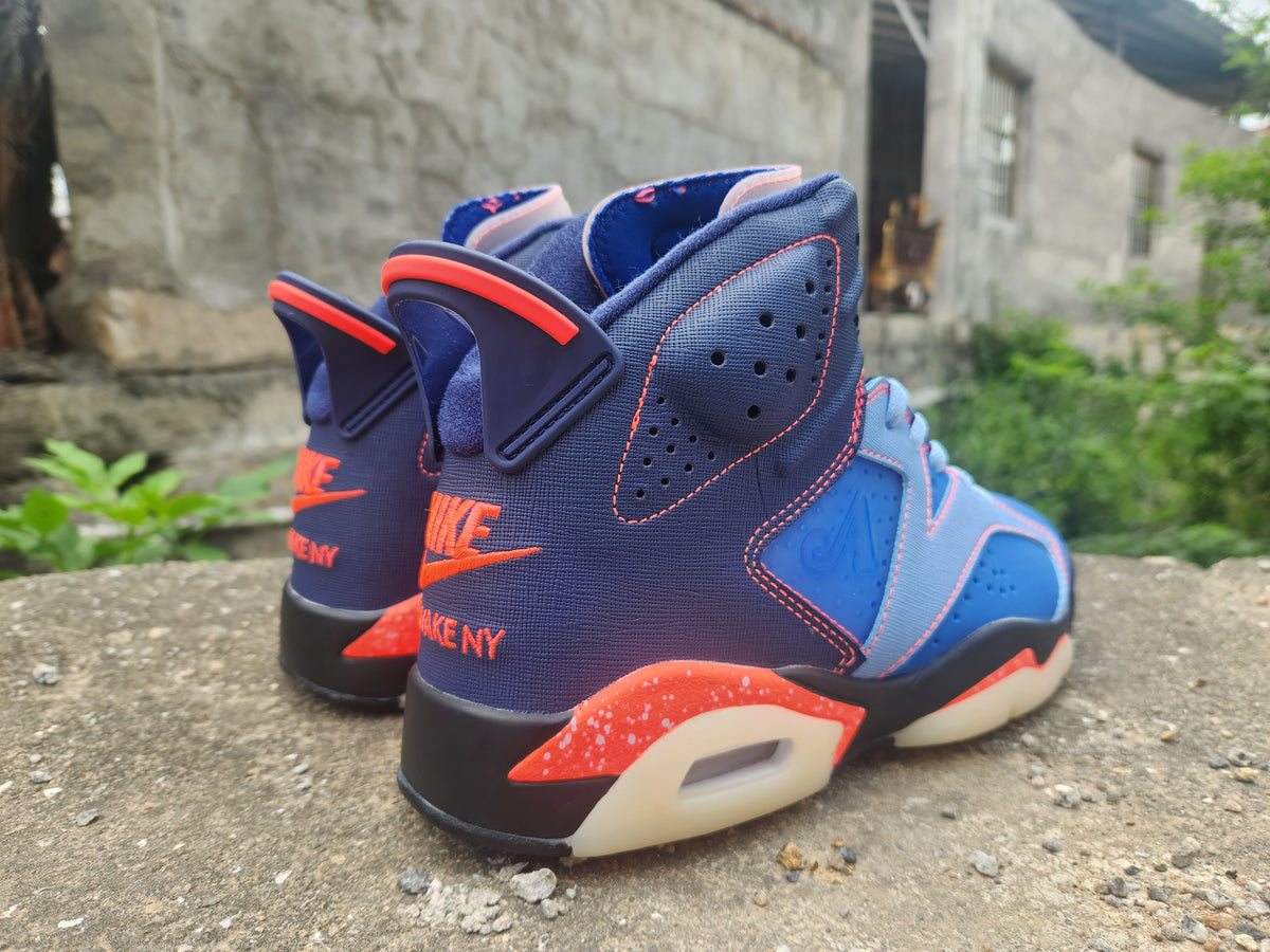 Air Jordan 6 Retro x Awake NY – Midnight Navy Infrared